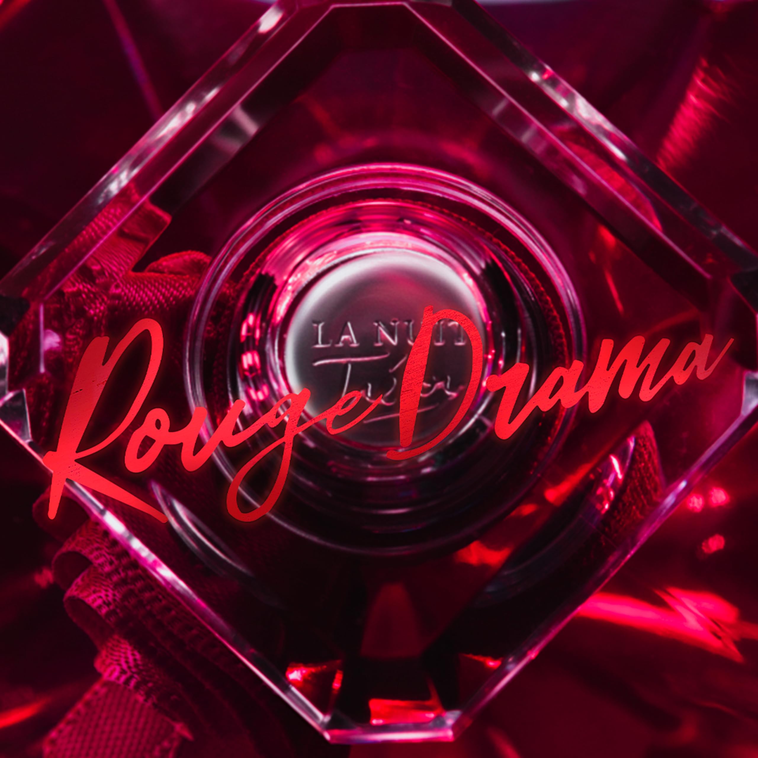Lancôme La Nuit Trésor Rouge Drama Eau de Parfum Intense, Damenduft | Mit natürlichem Erdbeerextrakt, edler Damascena-Rose und Patchouli, sinnlich, für eine holzige Wärme und dramatische Eleganz