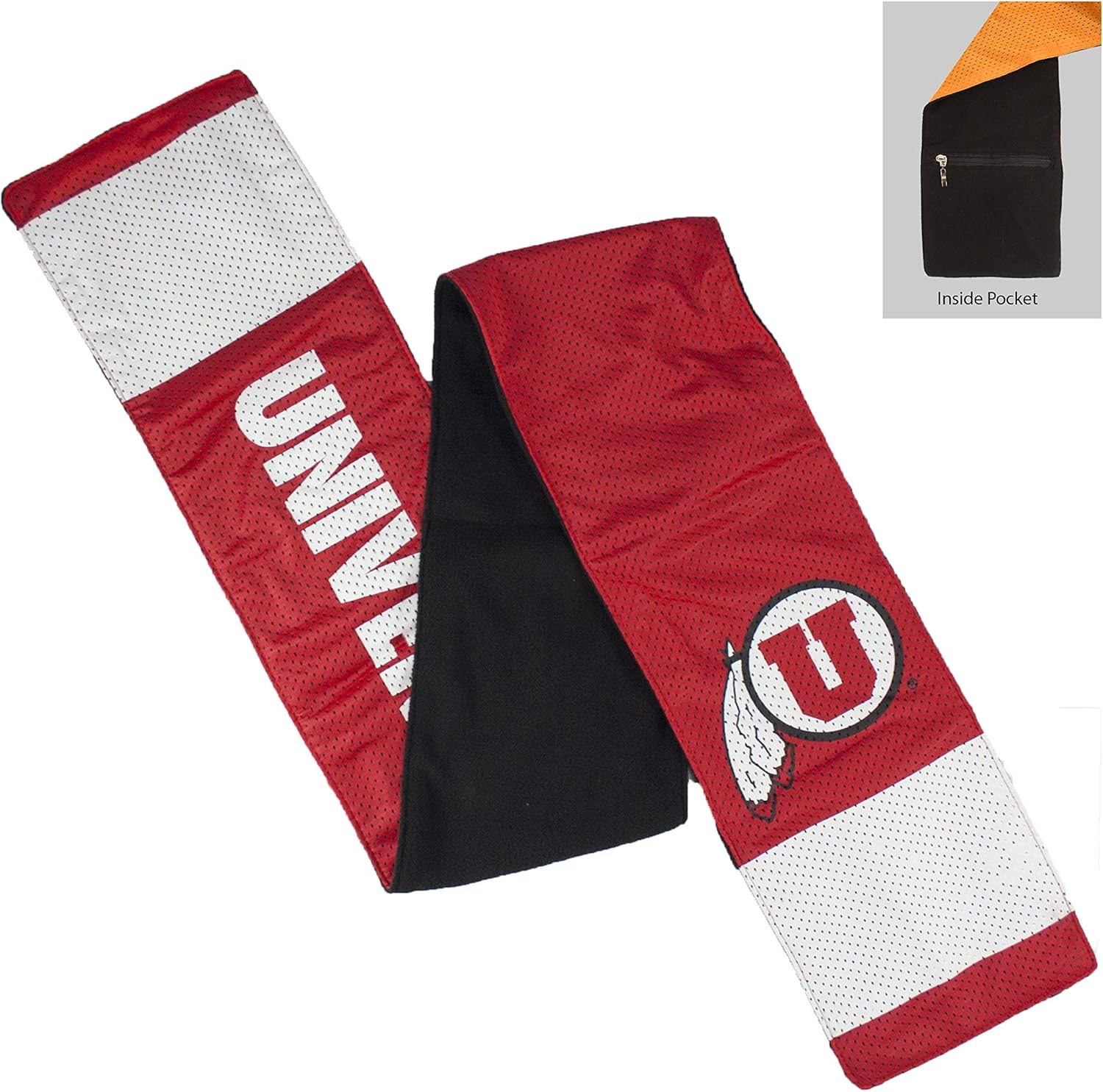Littlearth NCAA Utah Utes Women's Jersey Scarf