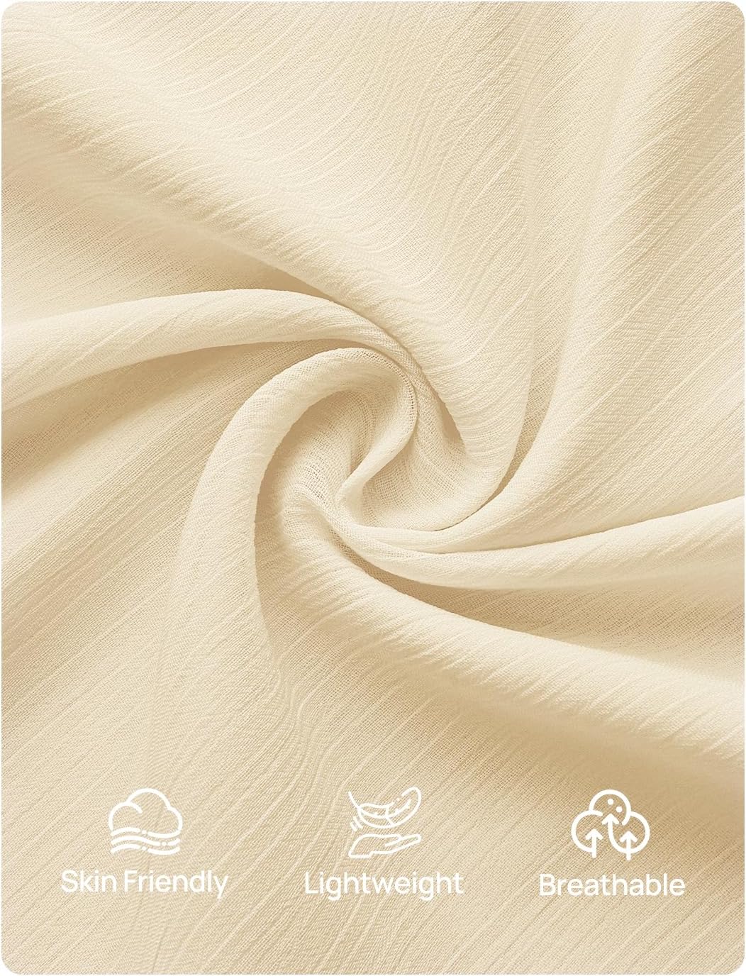 ZESICA Women's Long Sleeve Chiffon Dressy Casual Blouses Fall Button Down Ruffle Layered Boho Tops 2026 Trendy Clothes - Image 5