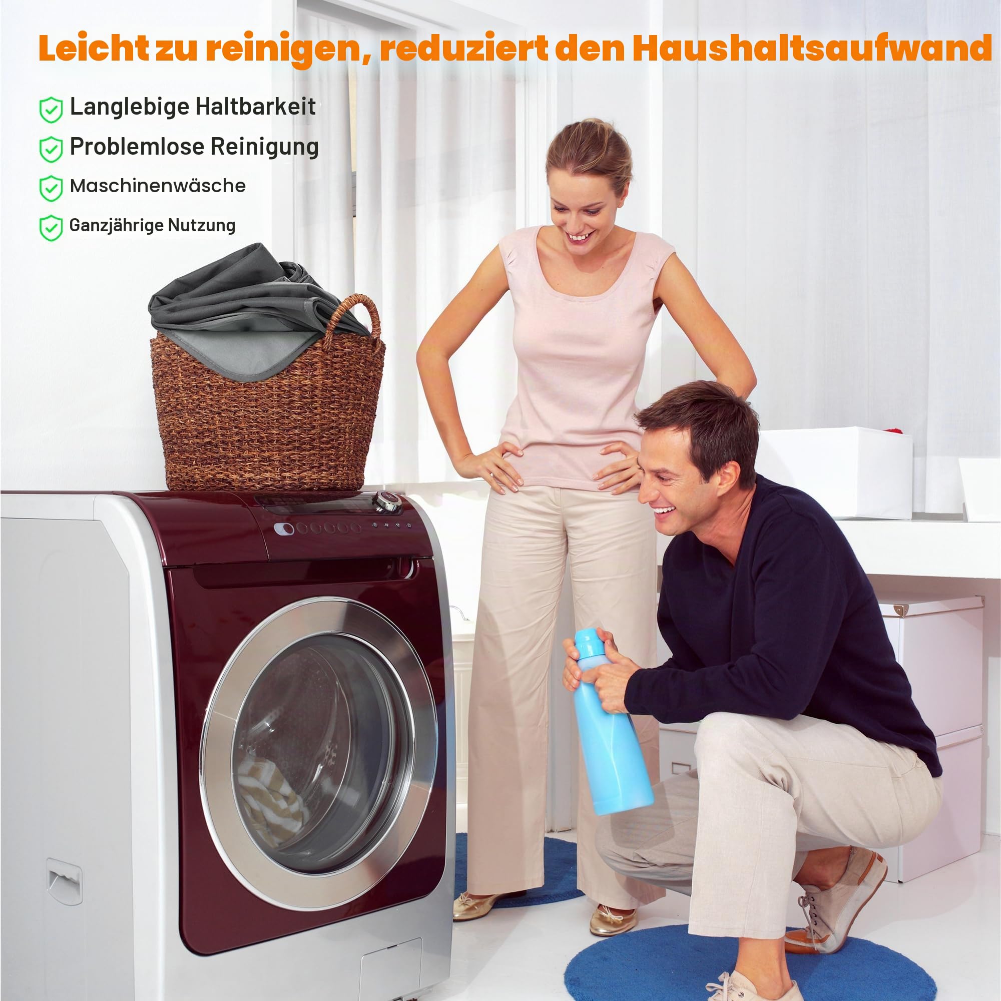 Catalonia Classy wasserdichte Decke, Wasserdicht Liebesdecke Flauschig Kuscheldecke Schutzdecke Tagesdecke, Wasserdicht Hundedecke Waschbar Sofaschutz Couch Überwurf,203 x 229cm