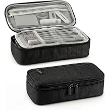 CNMTCCO Federm ppchen 5 F cher gro er Vorrat federm ppchen gro e Gr e m ppchen teenagerfeder m ppchen Unisex Schwarz