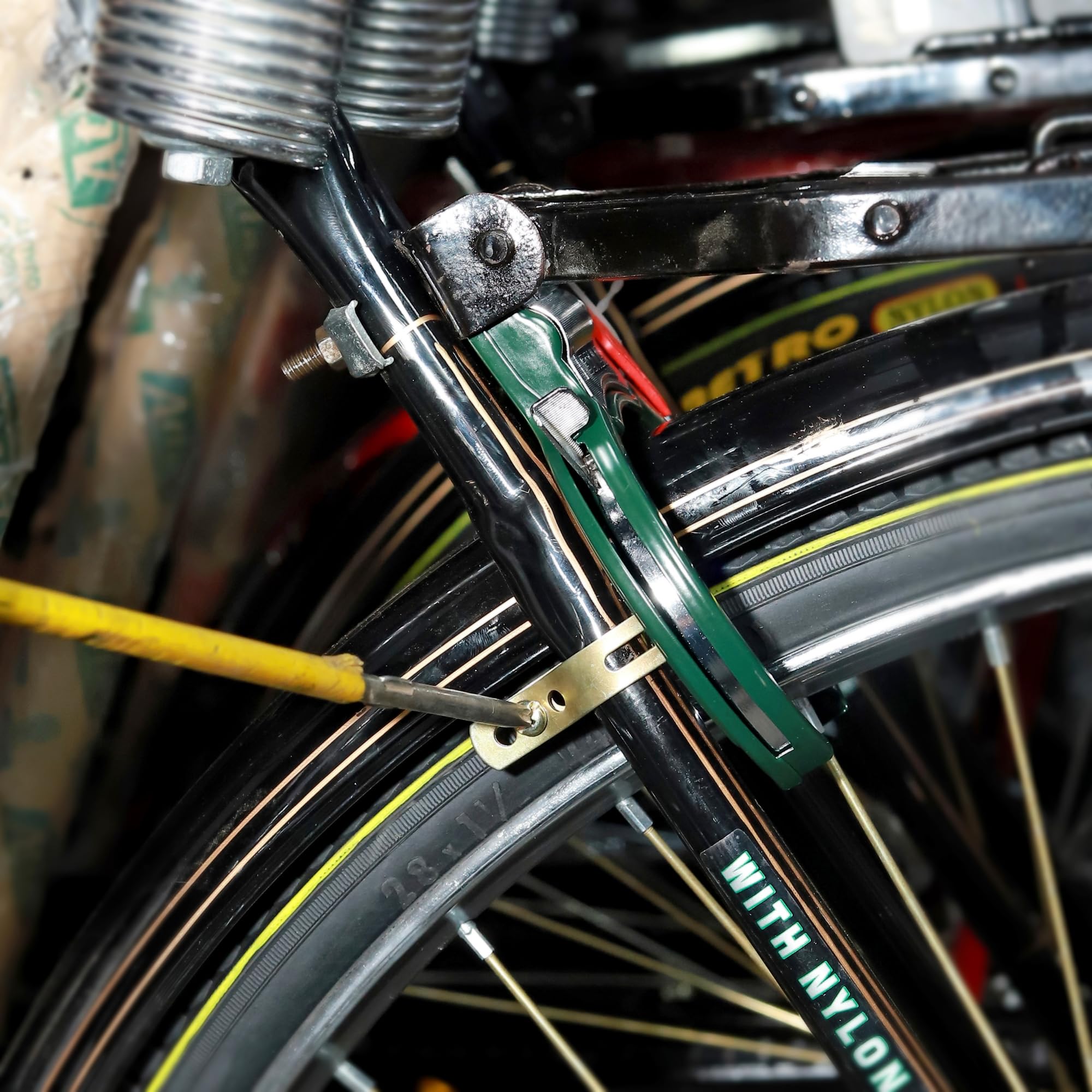 Bonus Cycle Lock LT-01 (Side Key) (Green) 3