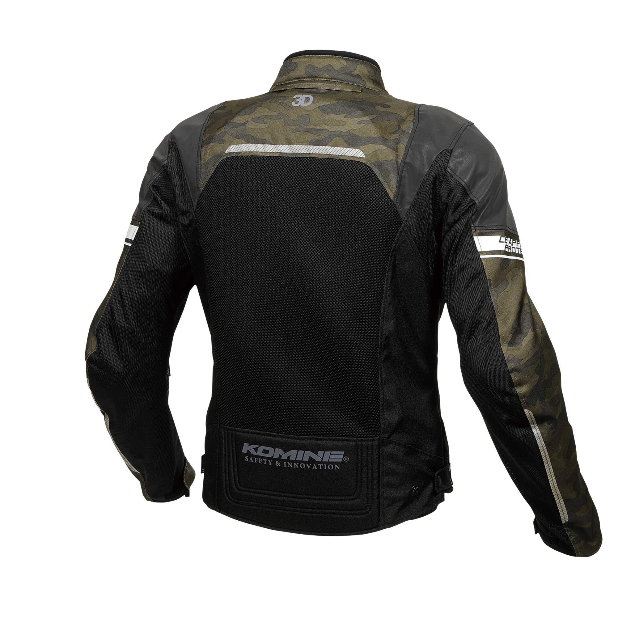 Amazon | [コミネ] バイク用 リフレクトメッシュジャケット Camo/Black