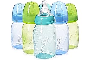 Evenflo Feeding Premium Proflo Vented Plus Polypropylene Baby Bottles - Newborn and Infant
