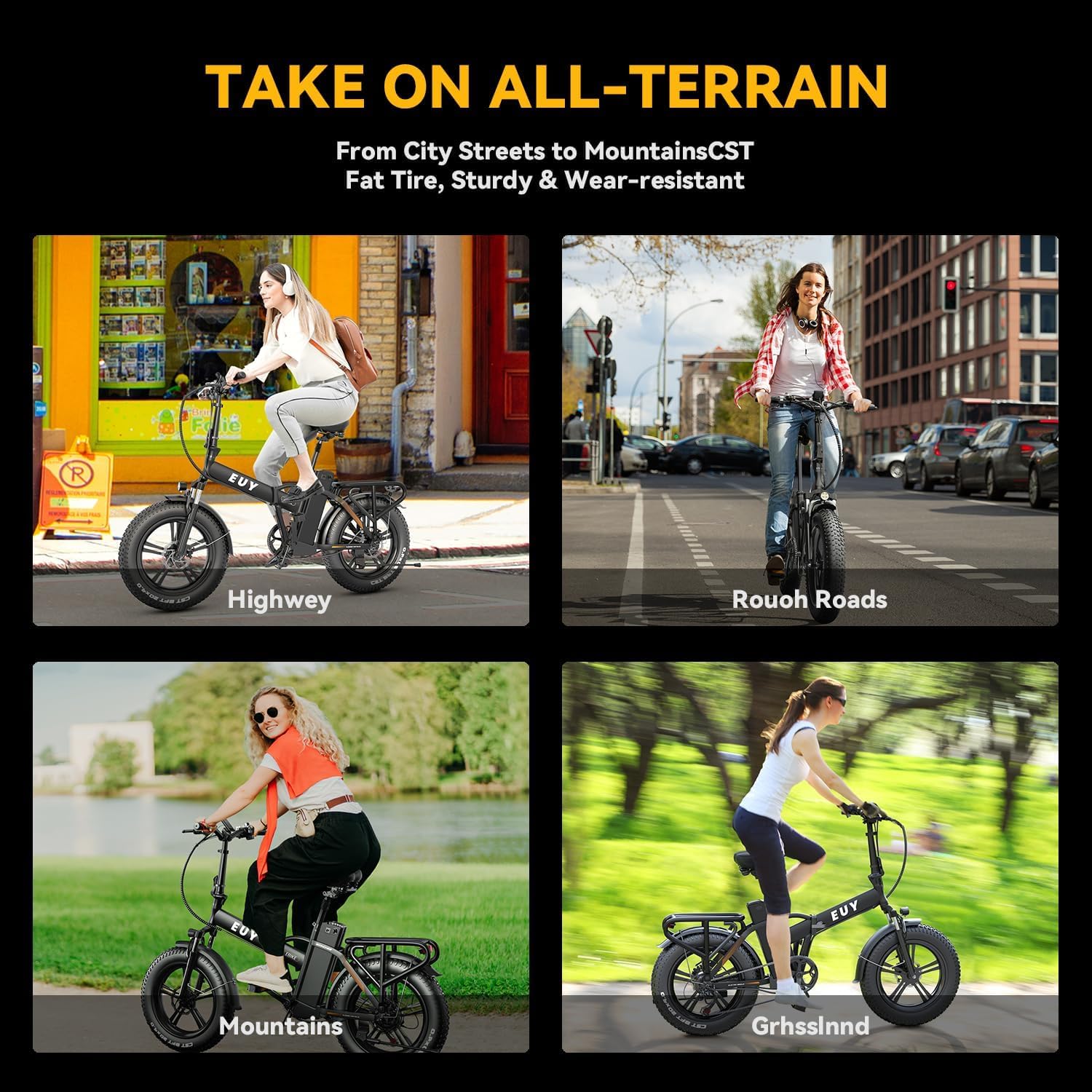 7-speed Shimano gears and motor on rear wheel