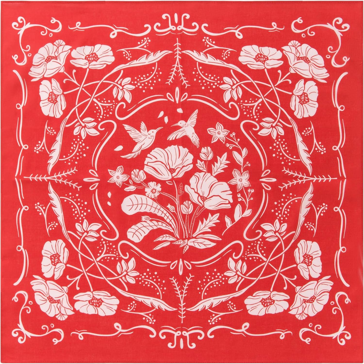 22"x22" Cotton Bandana Multi-Purpose Headbands (6-Pack) - Image 4