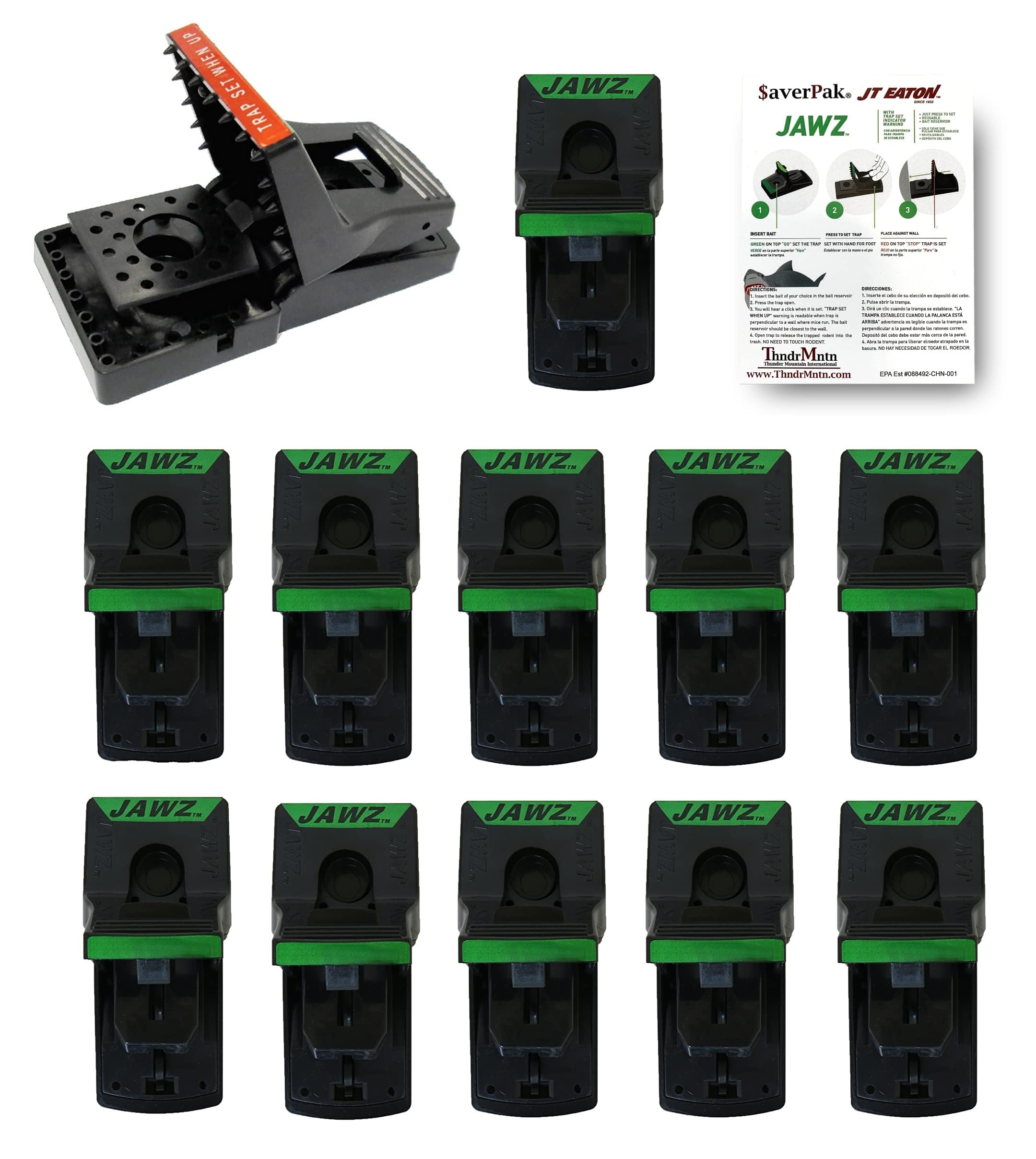 Mata Ratonero Mata Ratas Potente AverPak JT Eaton Trampas Para Ratas Pegamento Ratones