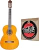 Yamaha CX40 Full Size Electro Nylon Classical Guitar - Natural & D'Addario EJ45 Pro-Arte Normal Classical Guitar Strings