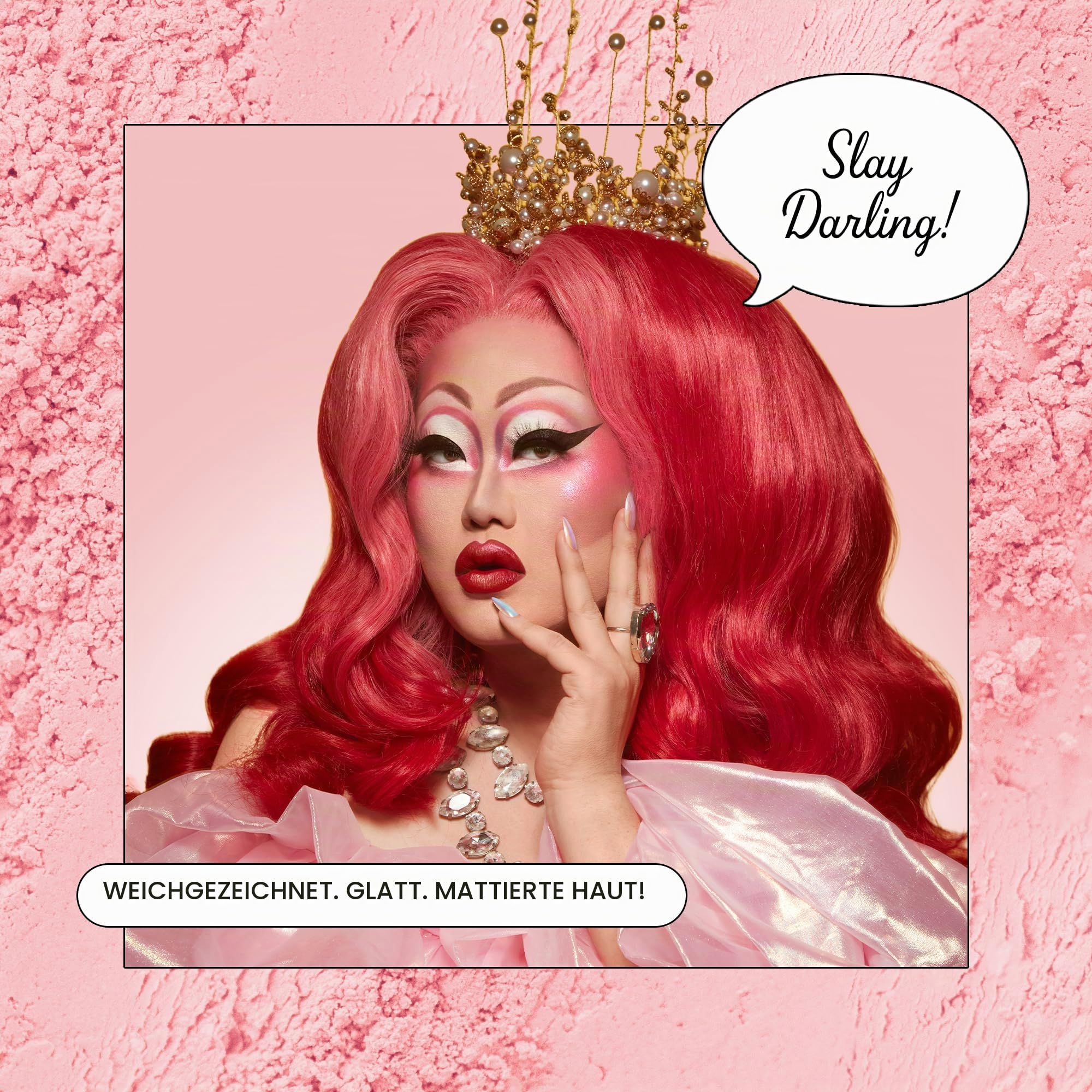 Kimchi Chic Beauty Puff Puff Pass-Set & Backpulver, mandelfarben
