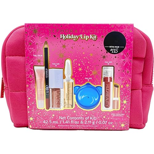 SEPHORA Favorite Holiday Lip Kit - 7 Piece