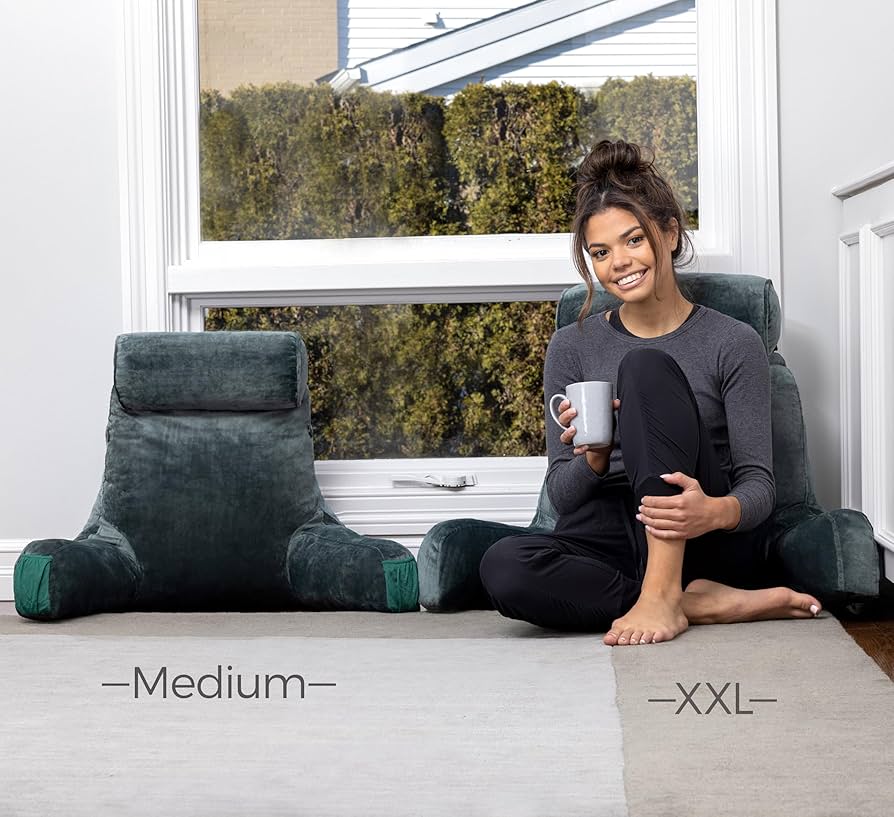 Husband Pillow XXL 低反発 ソファー　リバーシブル2両面カバー Amazon.com: Husband Pillow XXL Aspen Edition, Adult Reading Sit Up
