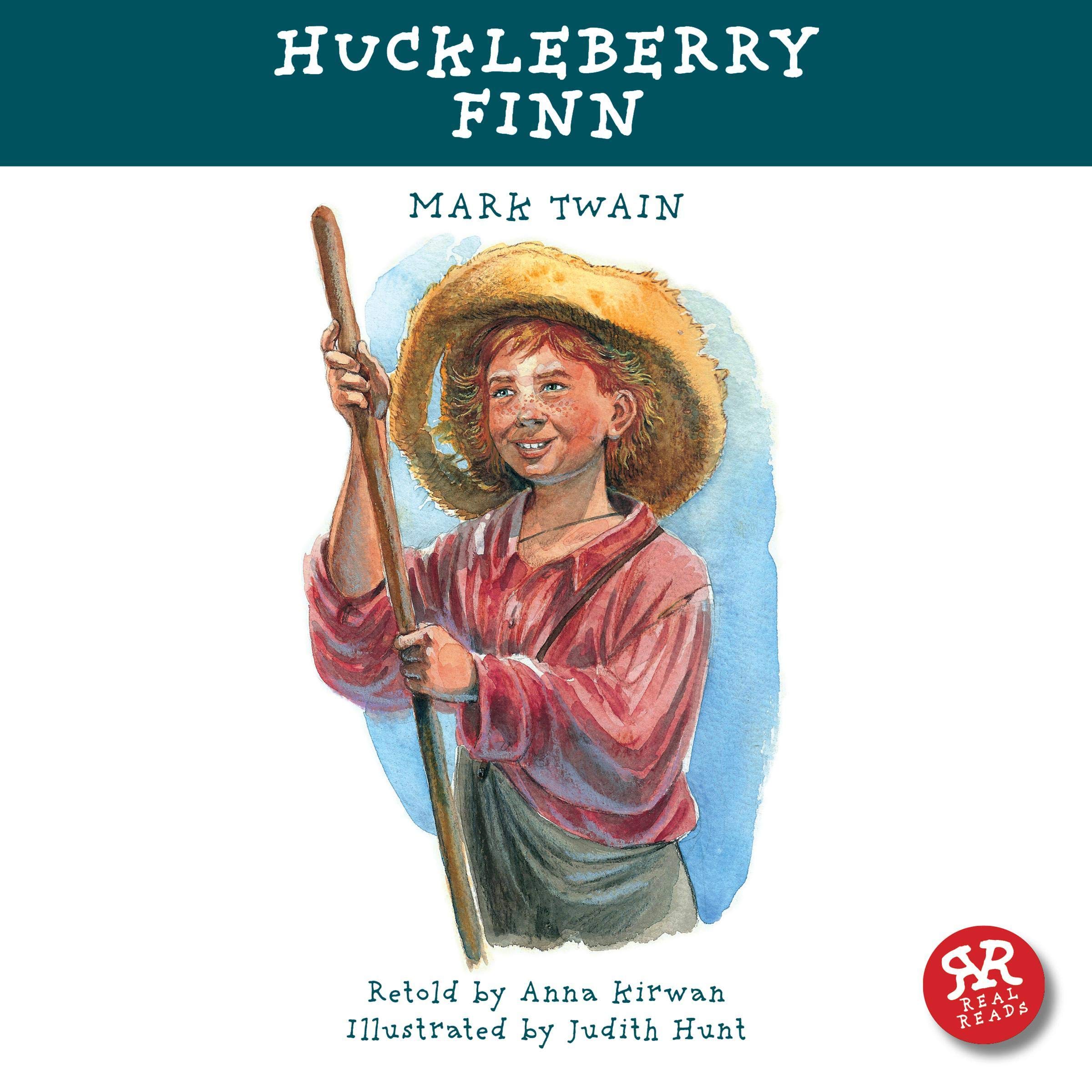 Cover art for Huckleberry Finn