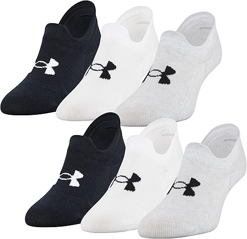 Under Armour Essential Ultra Low - Paquete de 6