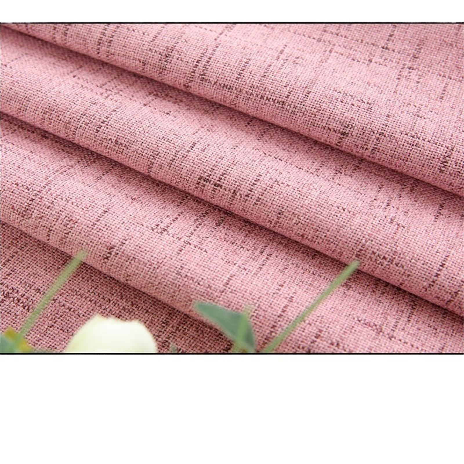 Rideau isolation thermique dos mousse imitation lin grande largeur pour crochets
