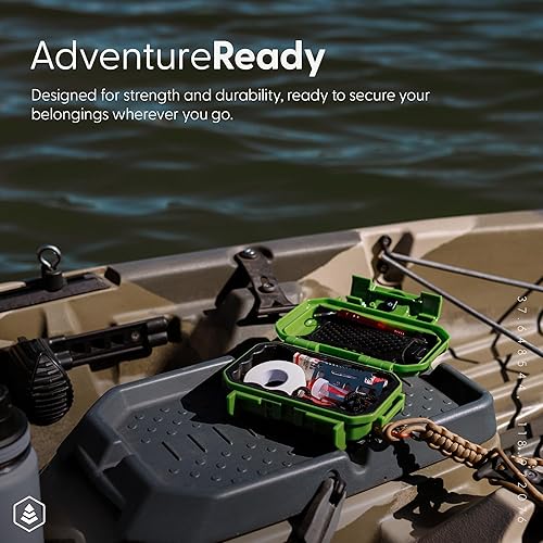 Miniatura 9 de Evergreen 52 - Funda protectora impermeable Dry Box - Seguro de viaje, especificaciones mil, fabricado en Estados Unidos, para cámaras, camping,