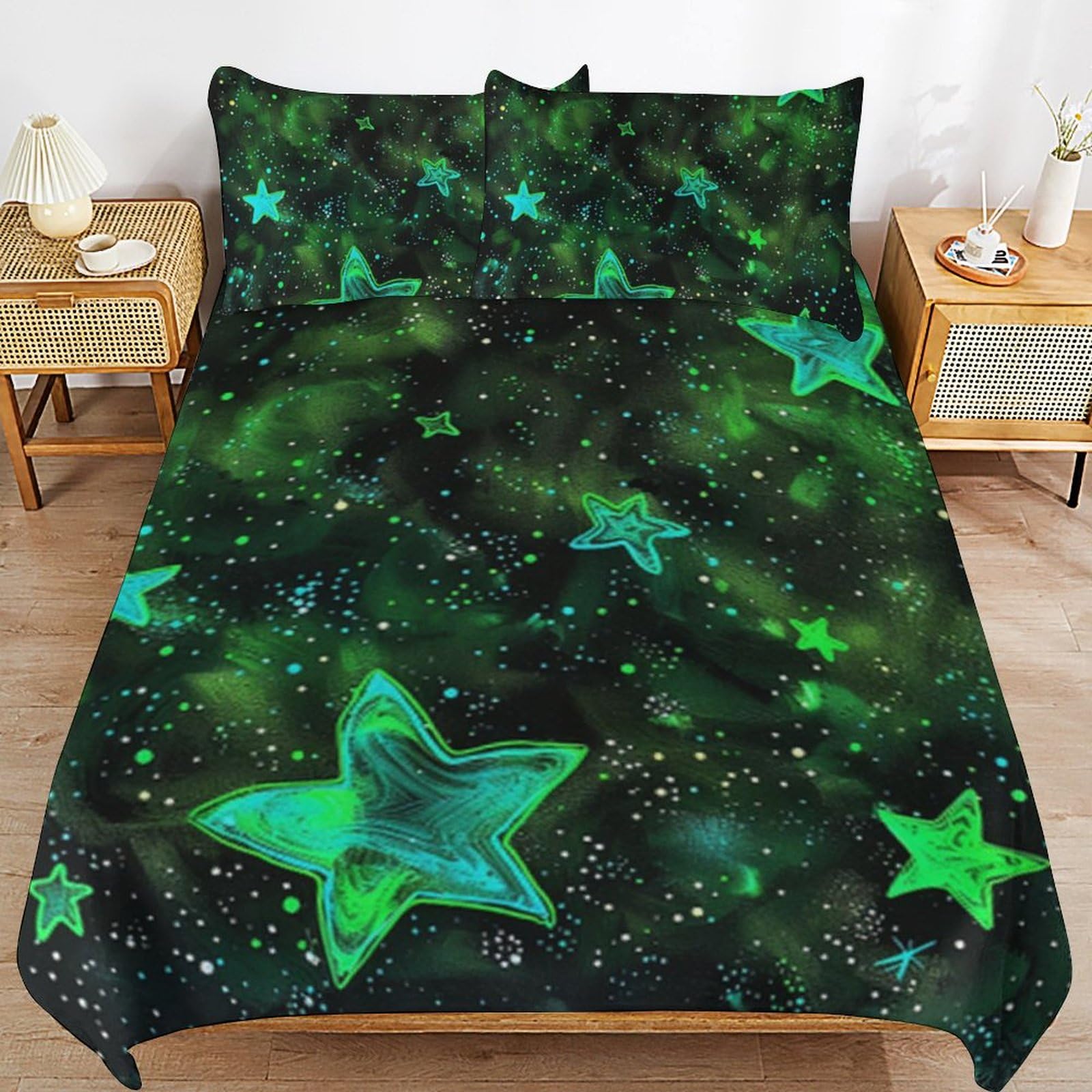 Parure de lit enfant animaux microfibre contre transpiration nocturne