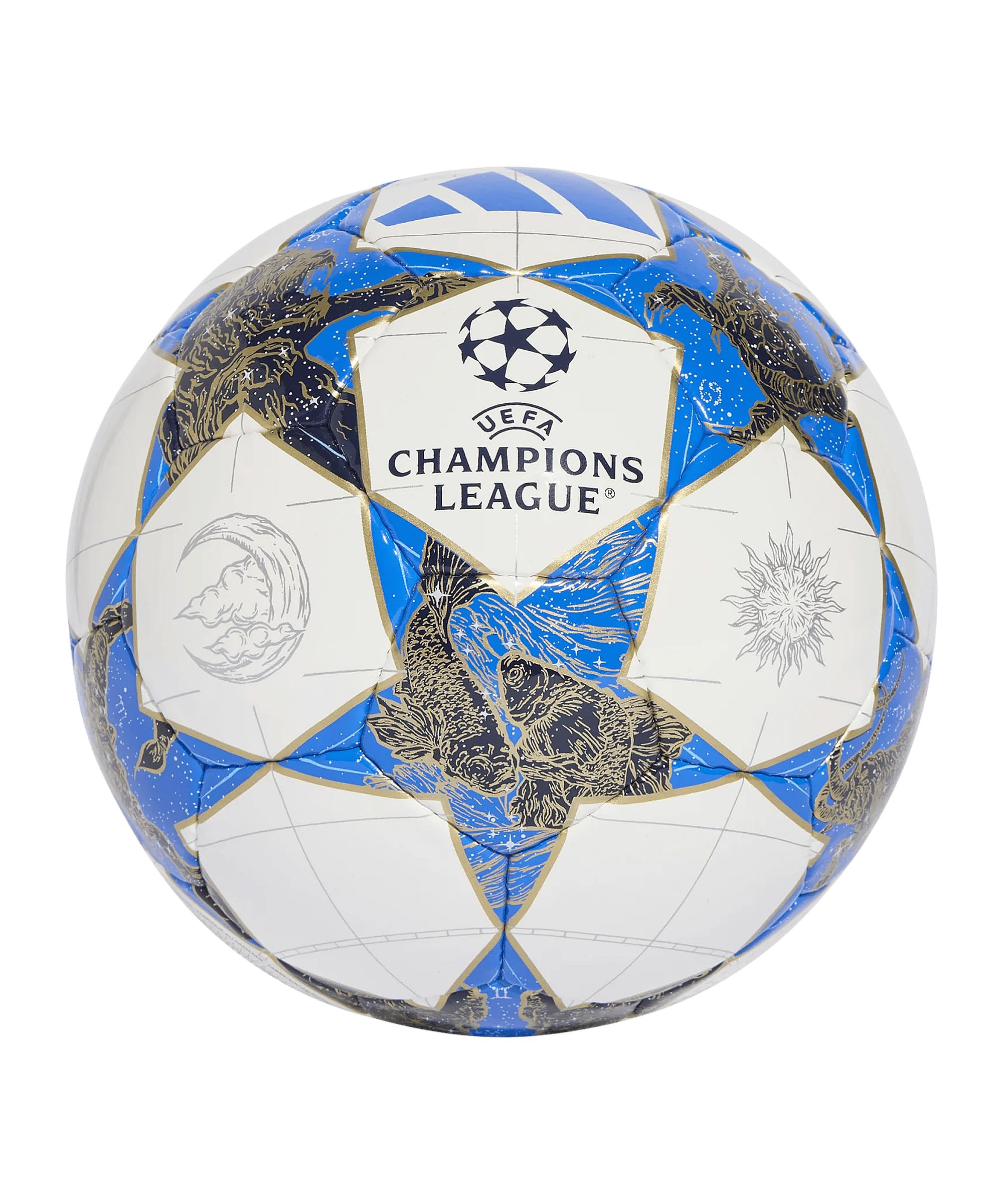 adidas UEFA Champions League Sala FIFA Quality Pro Ball JP1546 Ballon de Football, Blanc, 4 EU