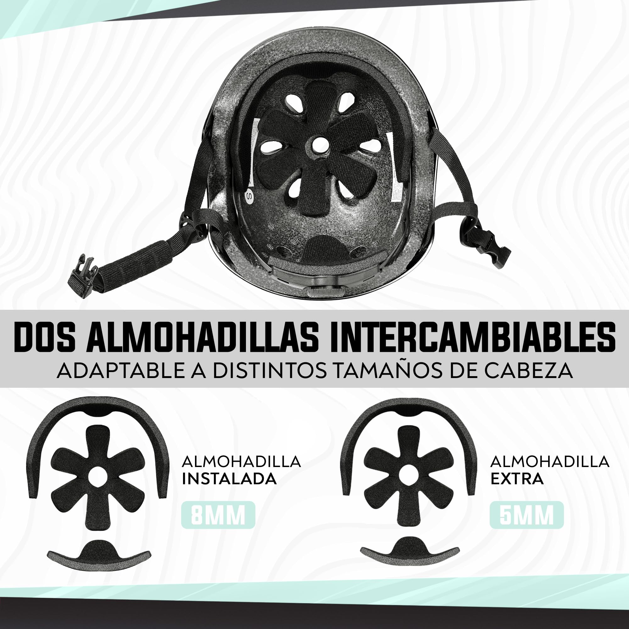 Wayout Sports - Casco Deportivo Unisex - Niños, Jóvenes y Adultos — view 6