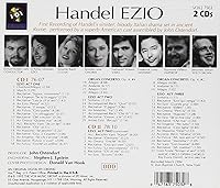 Vista 2 de Handel - Ezio / Fortunato · Baird · Carril · N. Watson · Urrey · Pellerin · Manhattan CO · R.A. Clark