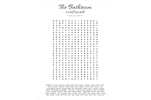 Personalized Word Search Poster for House Warming Gift