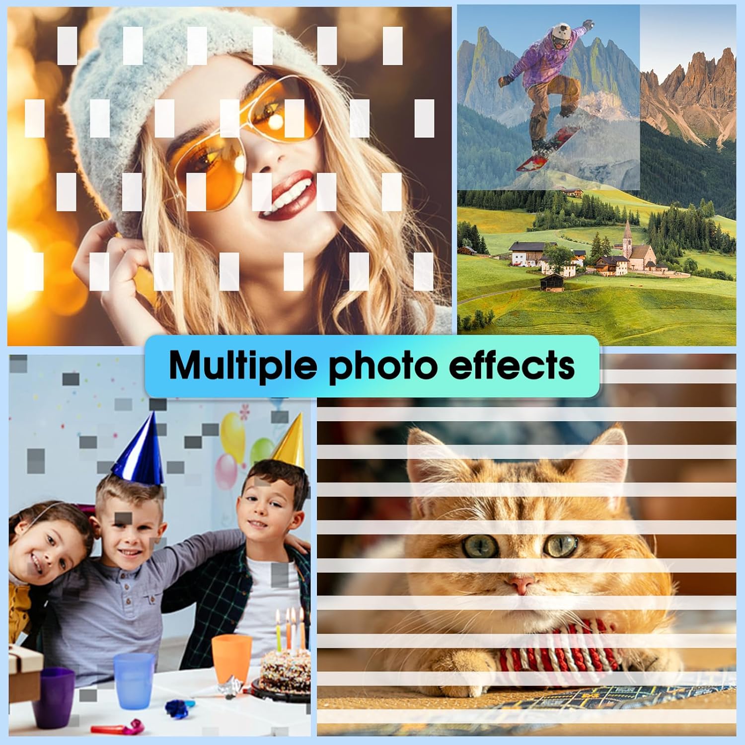 10.1 Inch Smart Digital Cloud Frame, 1280x800 IPS Touchscreen, WiFi Photo Frame with Mobile App Control, SD Card Slot, 16GB Storage