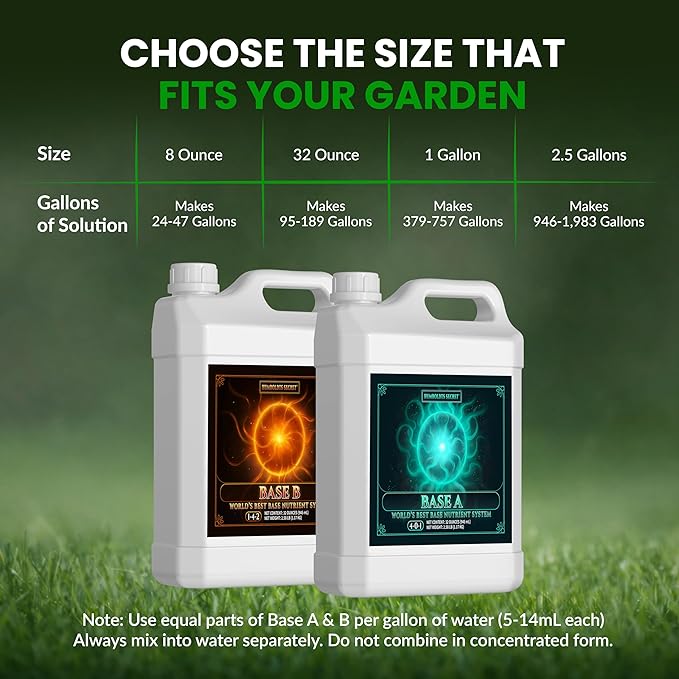 Humboldts Secret Base A & B Fertilizante Líquido miniatura 8