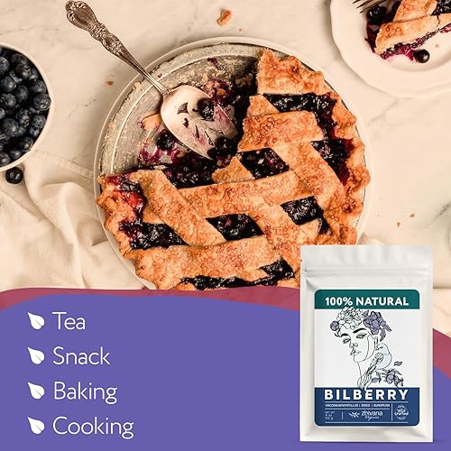 Miniatura 79 de Zhivana Organics - Té orgánico de bayas de espino blanco 16 onzas, para presión arterial alta, apoyo para la salud cardíaca y relajación