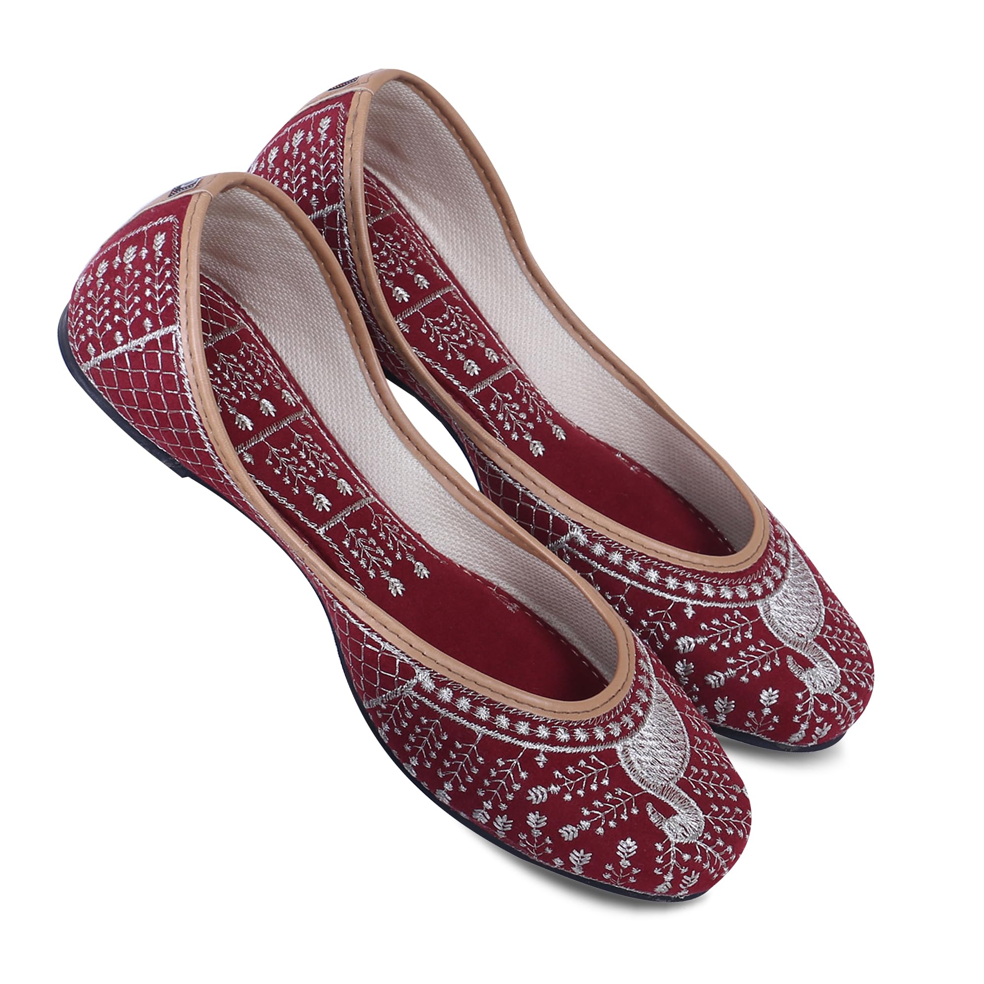 Women’s Embroidered Rajasthani Mojari's Jutti’s Juti Shoe-image-49
