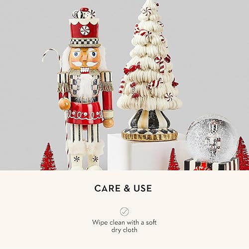 Miniatura 65 de MACKENZIE-CHILDS Figura decorativa de cascanueces, cascanueces de madera decoración del hogar de Navidad, Highland