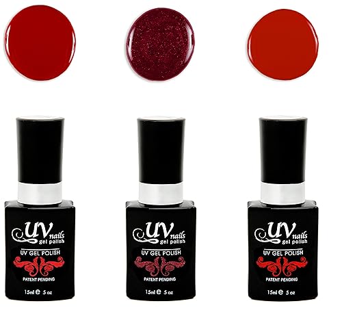 EOS Conjunto de 3 de luz UV o LED Gel polaco