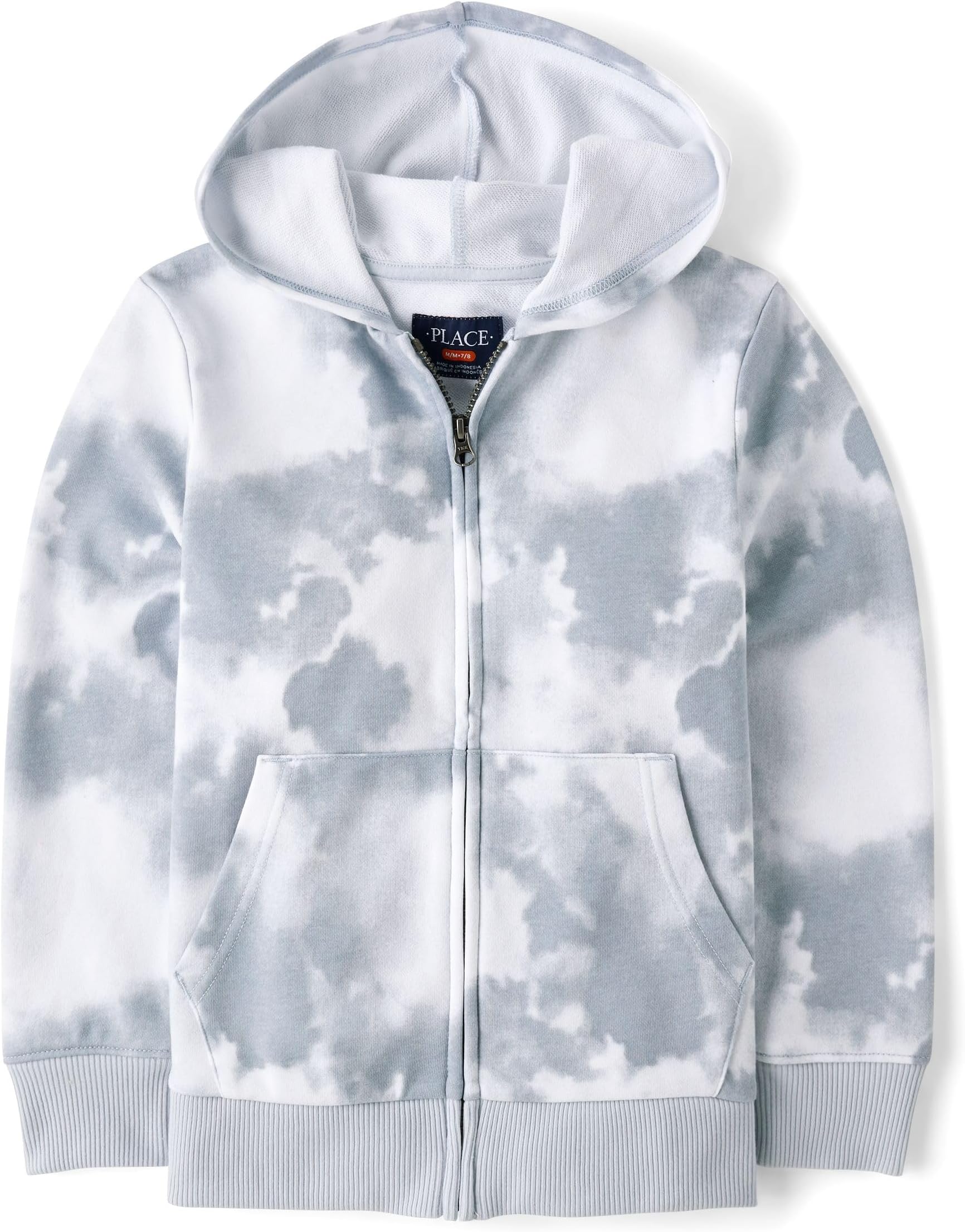 Active Long Sleeve Hooded Full Zip Front Sweatshirt