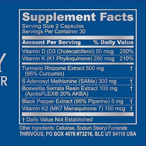 Miniatura 4 de Thrivous Geroprotector Stack - Mejora la función de cuerpo completo para un mejor envejecimiento - Suplemento geroprotector avanzado - Incluye