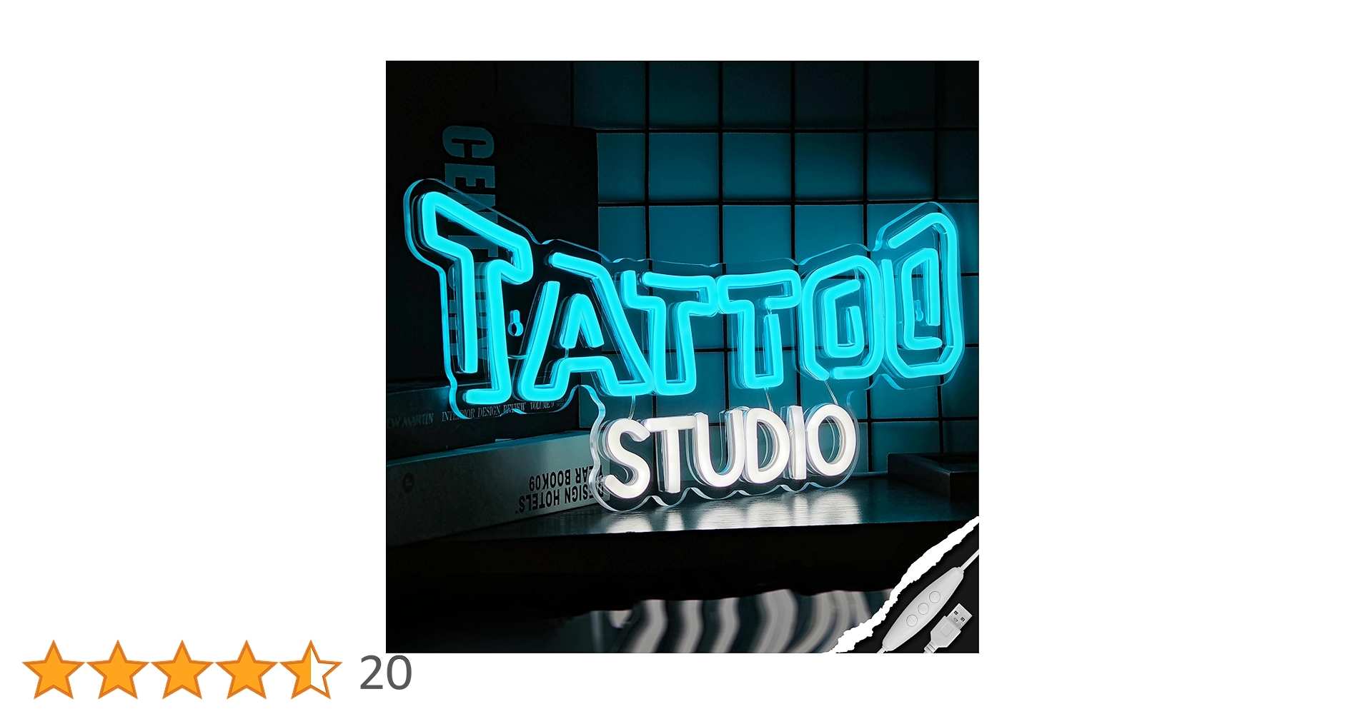 タトゥー  ネオンサイン Amazon.co.jp: タトゥーネオンサイン 調光可能 タトゥースタジオ