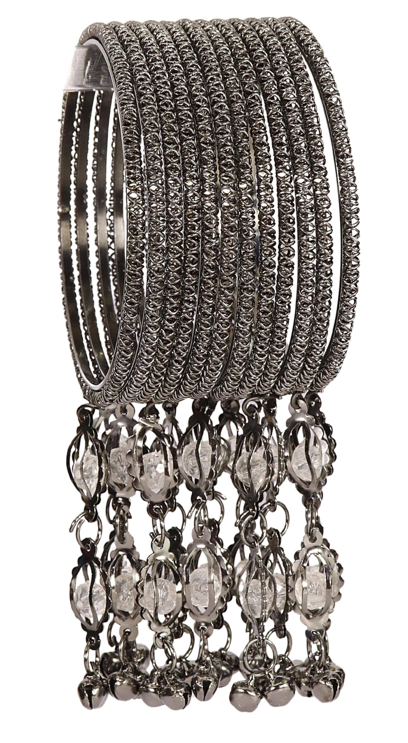 See full amazon price history chart for NMII Styish Metal with Zircon Stone and Bells Latkan Bangles Set For Women and Girls | Metal Bangles | Bangles For Wedding | Designer Bangles | Bangles For Girls-(NAB76_60-Black-2.6) NMII Styish Metal with Zircon Stone and Bells Latkan Bangles Set For Women and Girls | Metal Bangles | Bangles For Wedding | Designer Bangles | Bangles For Girls-(NAB76_60-Black-2.6) (B0D9MCJ6TS) Amazon Price History, Amazon Price Tracker