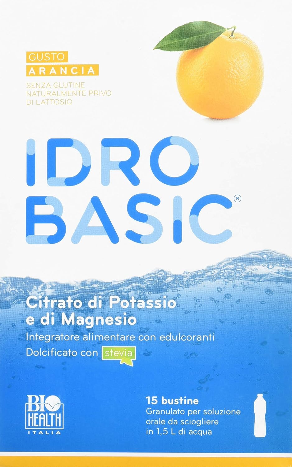 supplemento elettrolitico per l'acqua