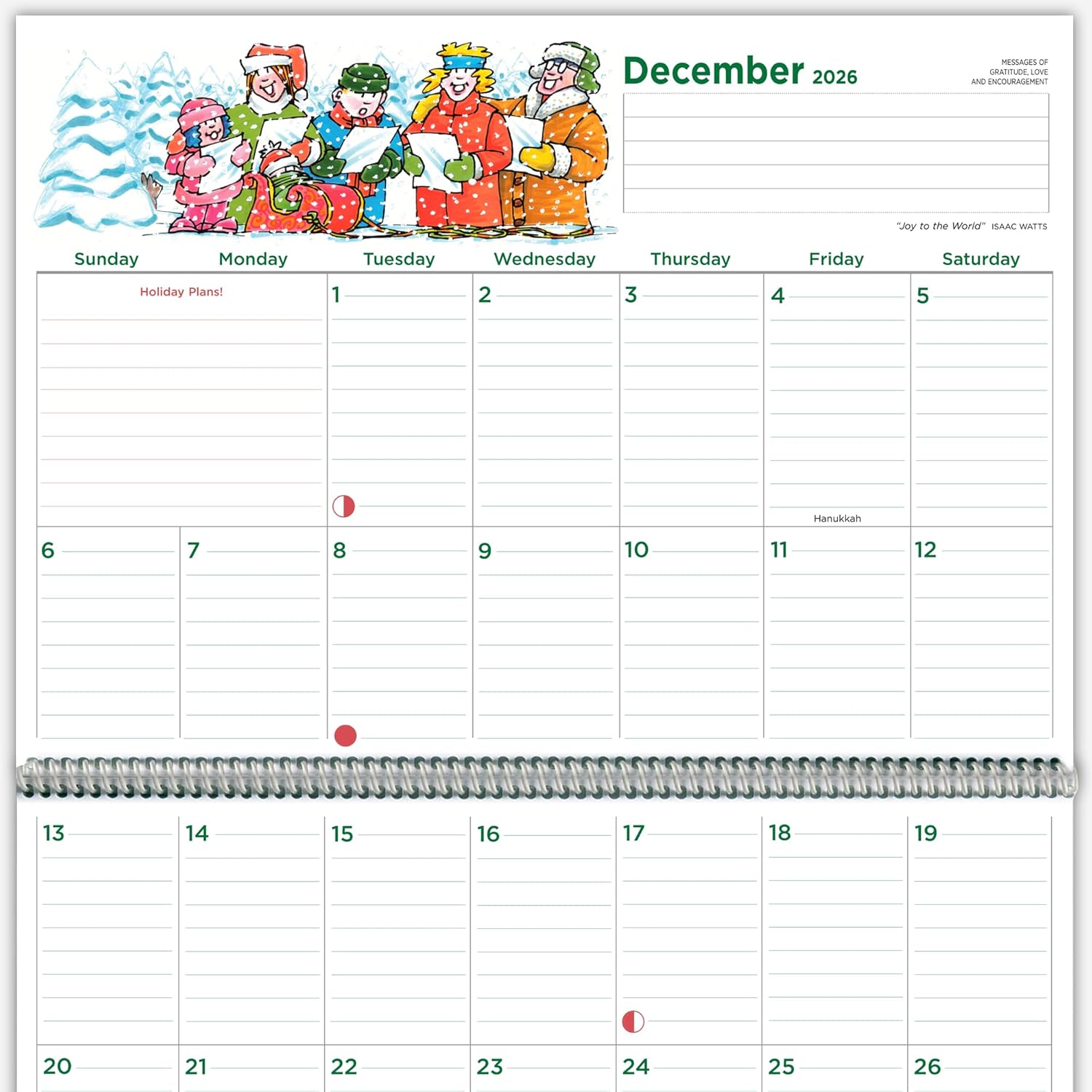 More Time Moms Family Organizer & Calendar, 2026 (15x22 Inches) - September 2025 to December 2026 - Larger & More Space for in-Depth Planning - Includes Over 500 Stickers, 16 Months, & Much More - Image 4