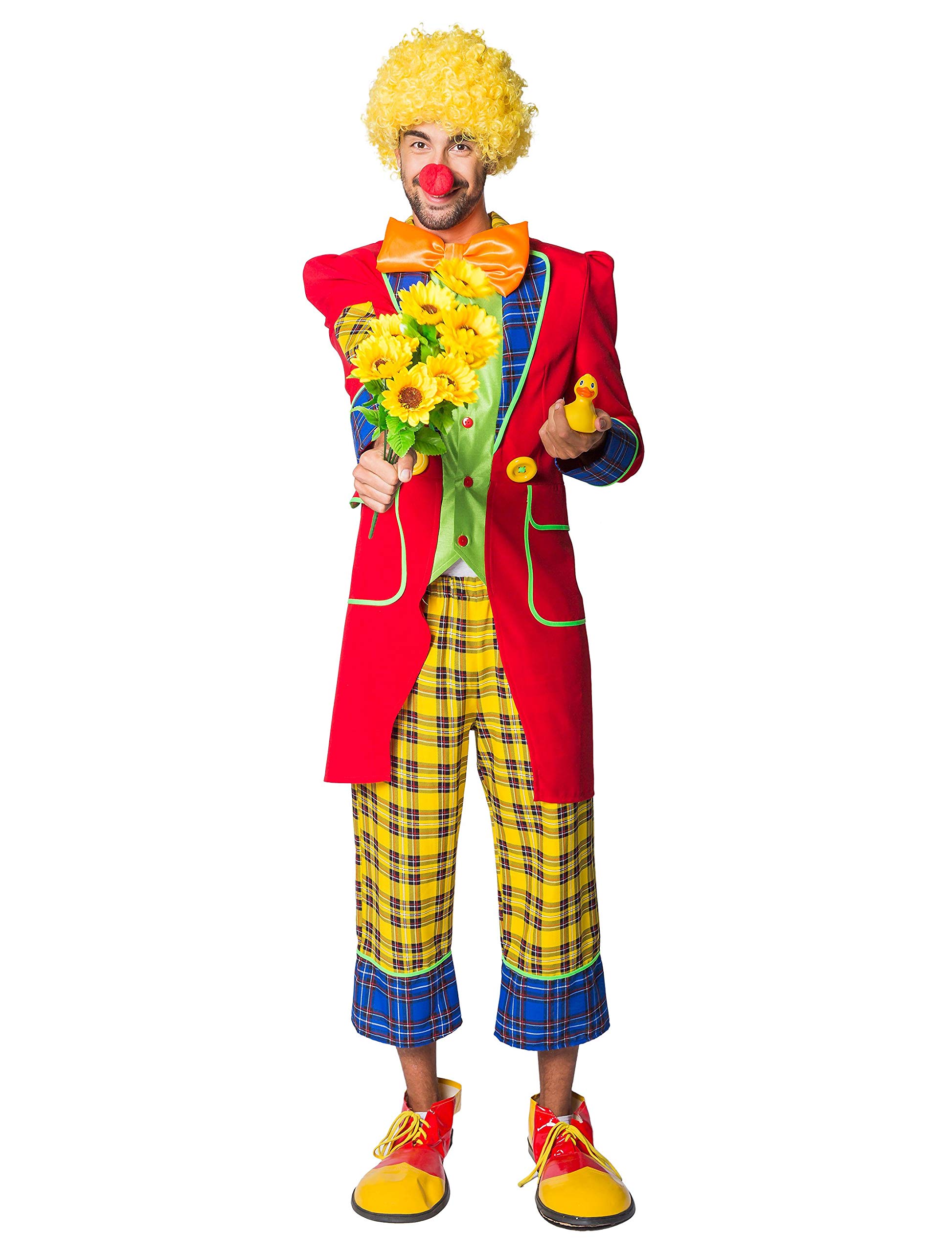 Boland 55509 - Scarpe da clown per adulti, accessori per costumi di carnevale e feste a tema, accessori per costumi di carnevale e JGA
