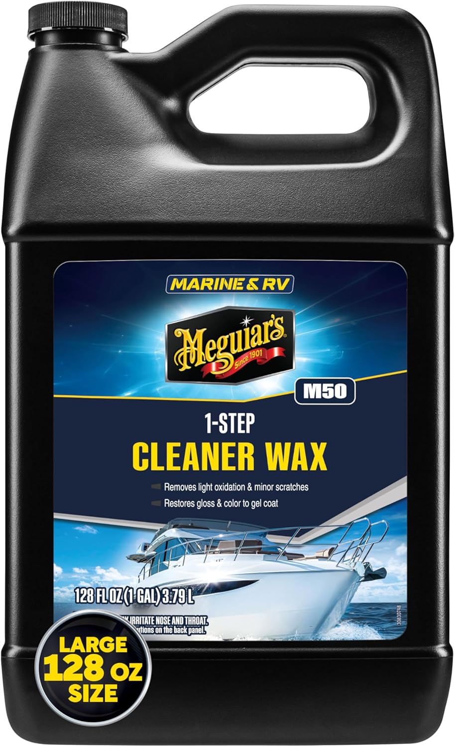 Meguiar's M5001 Marine/RV One Step Cleaner Wax