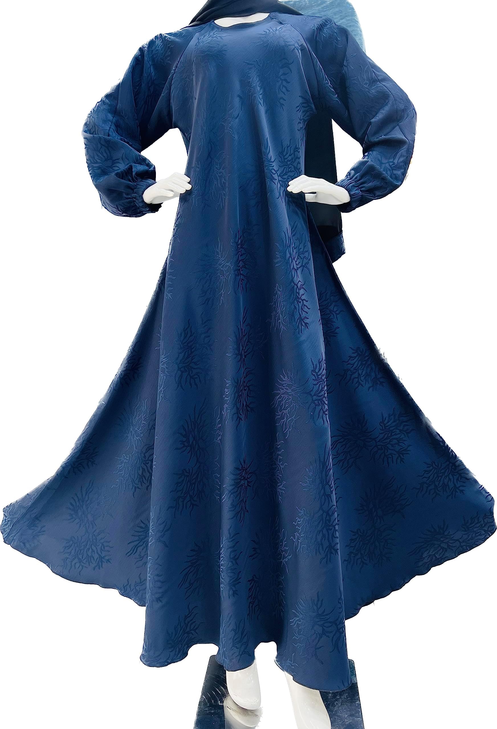 GenericAizah Fashion Women's Abaya, Umbrella Model, Hijab included