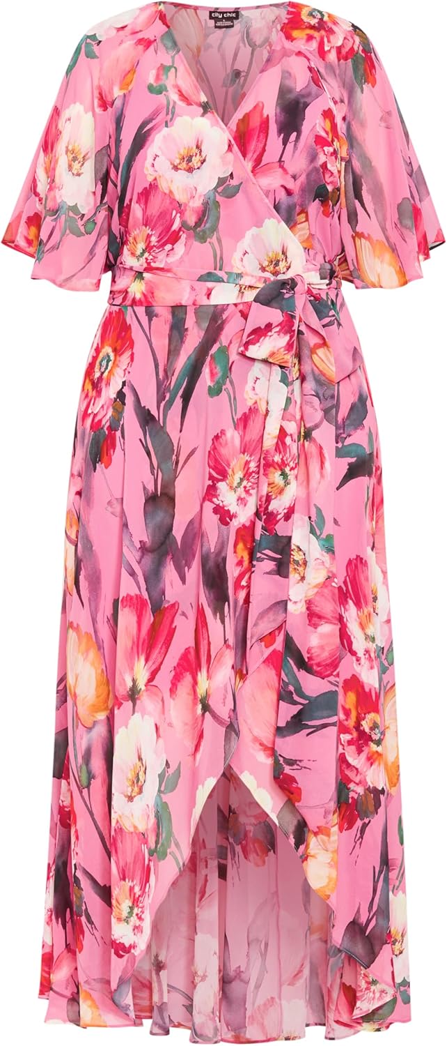 City Chic Women's Plus Size Lovers Lane Print Dress - Image 5