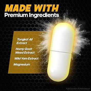 (2 Pack) Maxx Ryze Male Capsules, Official MaxxRyze for Men with Premium, Natural Ingredients to Support Performance, Lasting Energy and Endurance, Easy-To-Swallow, Only 2 Pills A Day (120 Capsules)