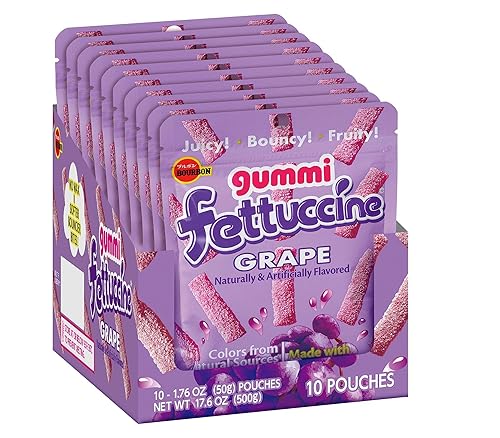 Miniatura 6 de Fettuccine Gummi Melocotón paquete de 10 10 x 176 onzas