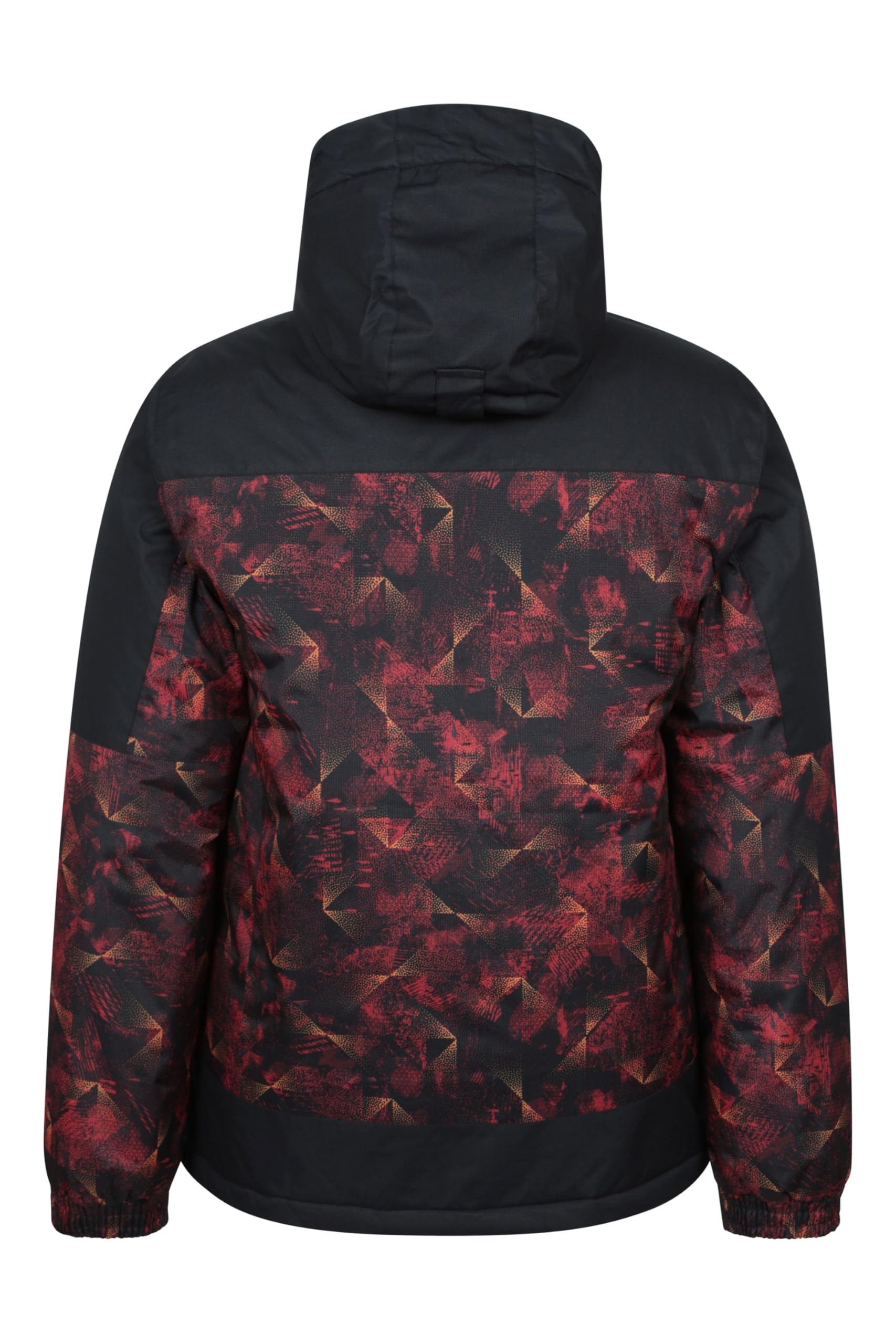 Mountain Warehouse Dusk Skijacke für Herren - Wasserbeständige Snowboardjacke, Fleecefutter, Schneerock, Kapuze und Bündchen zum Verstellen - Ideale Winterjacke