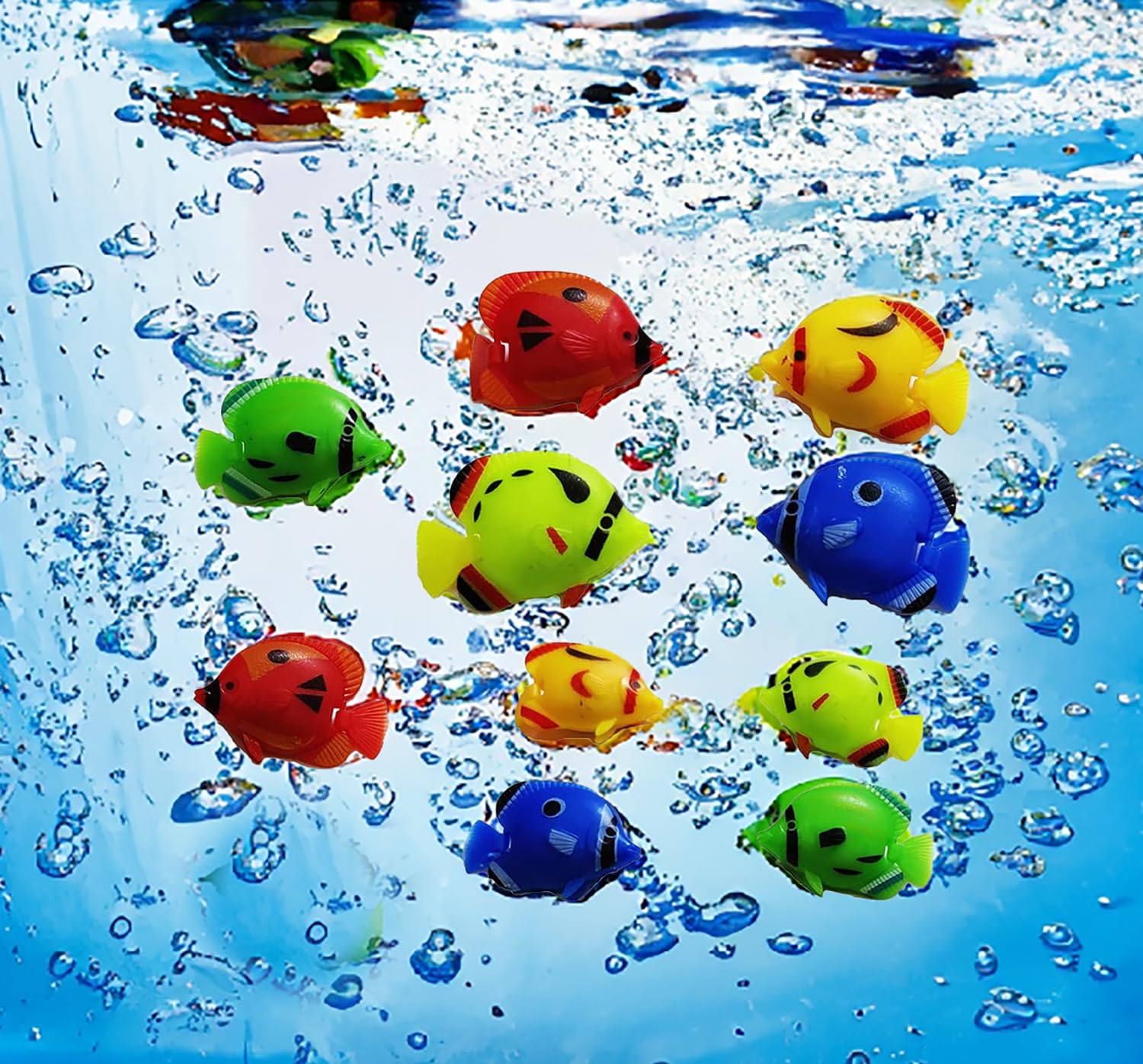 BITONA® 10 Piece Artificial Plastic Fish for Decorating Aquarium Fish Tank (10 pc) (B0BMHMRQQP) Amazon Price History, Amazon Price Tracker