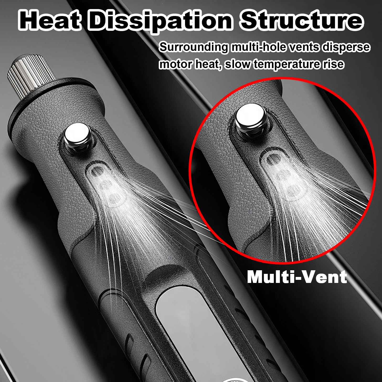 Penna Utensile Rotativo Senza Cavo, Schermo Digitale 5 velocità | Serraggio 0,5–3,2 mm, per Intaglio Giada, Modellismo DIY
