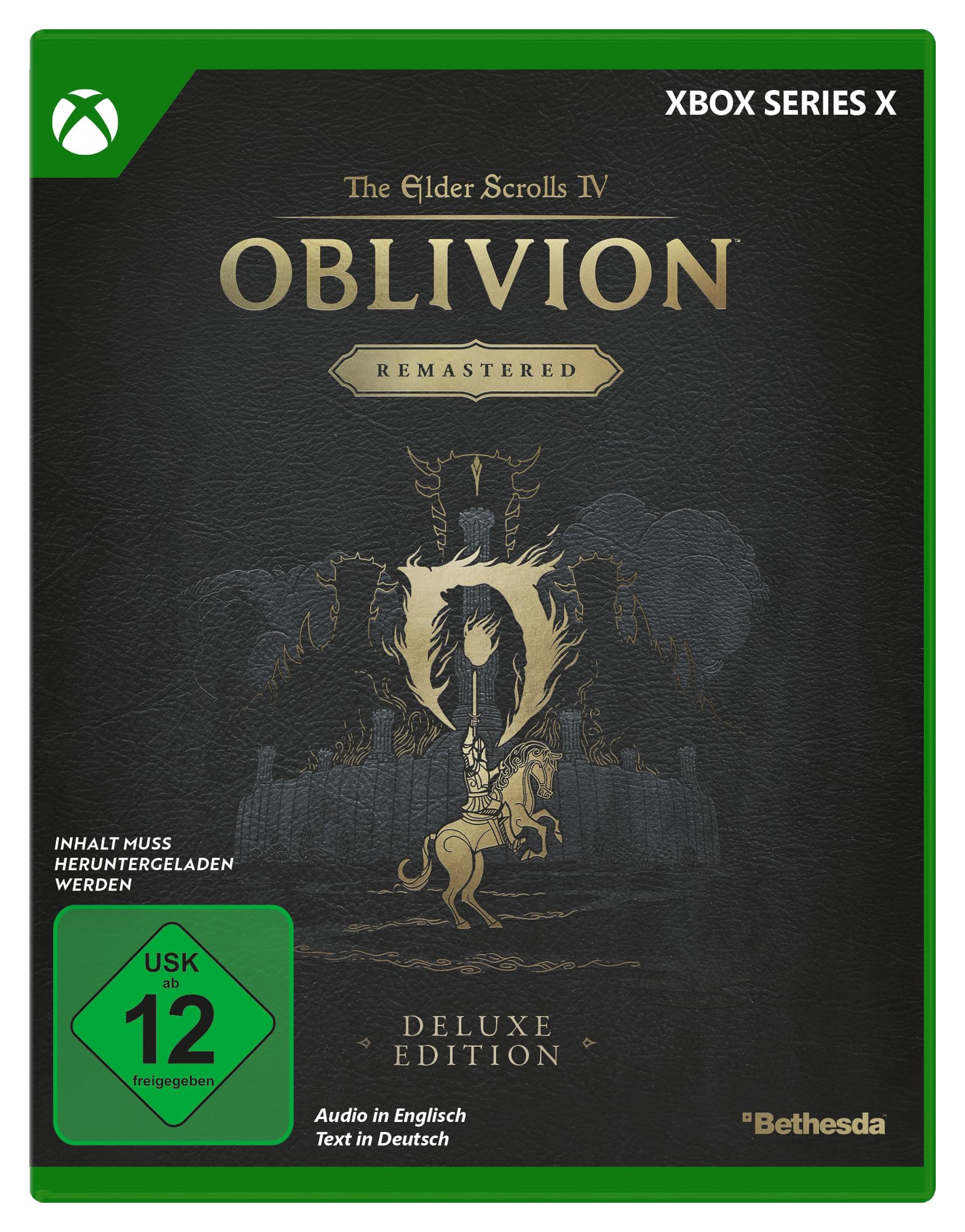 The Elder Scrolls IV: Oblivion Remastered Xbox Deluxe Edition | Digitaler Download erforderlich