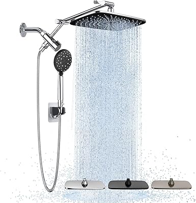 Veken Pressure Extension Rainfall Showerhead