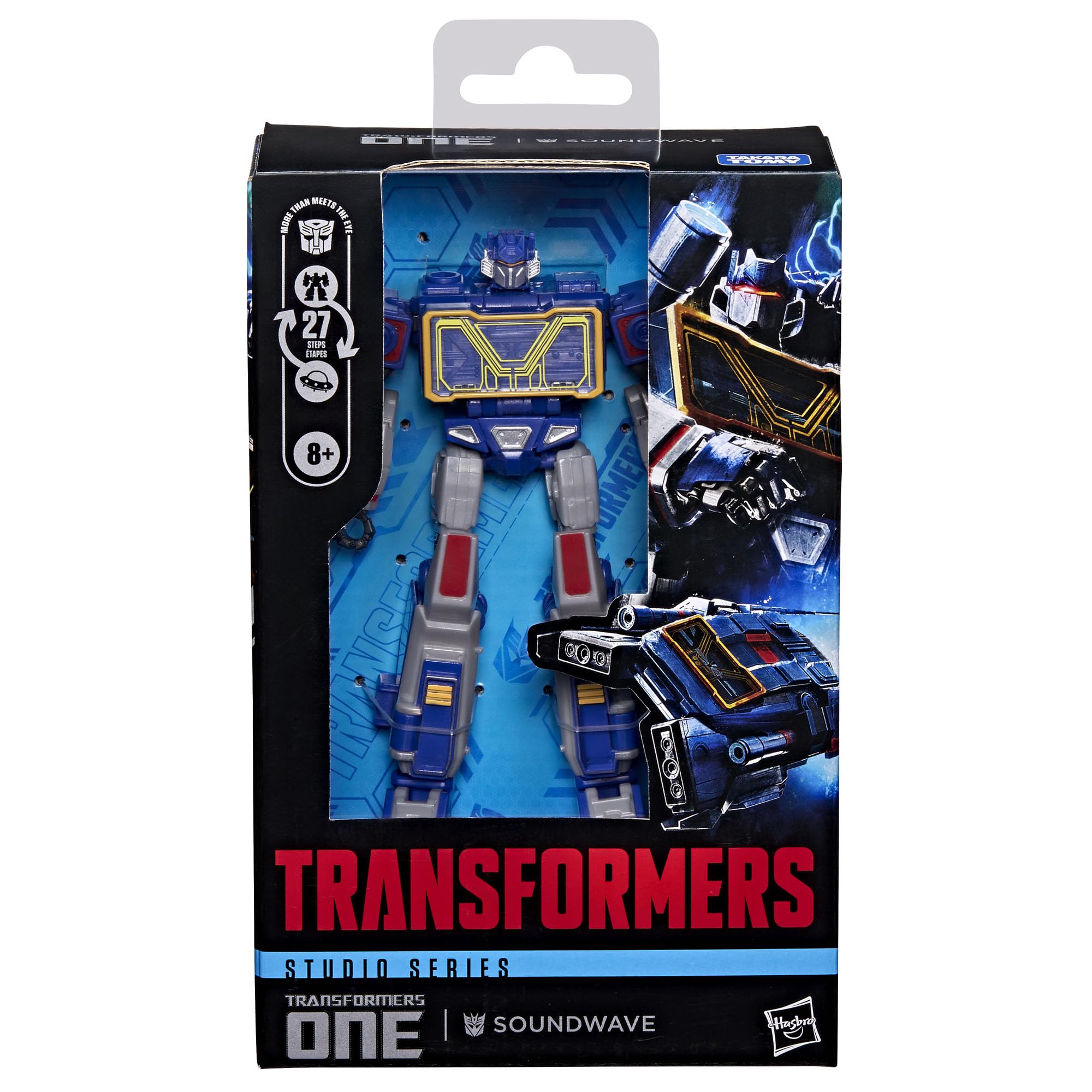 Amazon.com: Transformers Studio Series Soundwave, ONE Deluxe Class