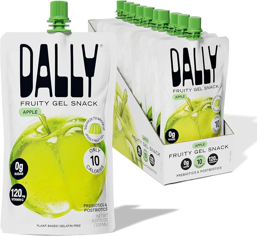 Amazon.com: Dally Apple Drinkable Konjac Jelly (10 Pouches) – 10