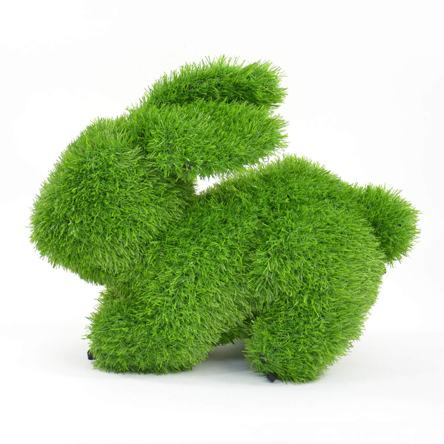 Kögler 53264 - AniPlants Hase, Deko-Figur aus Kunstrasen, ca. 50 x 26 x 45 cm groß, wetterfest und formstabil, mit Ankern zur Befestigung, ideal als Deko für Garten und Haus